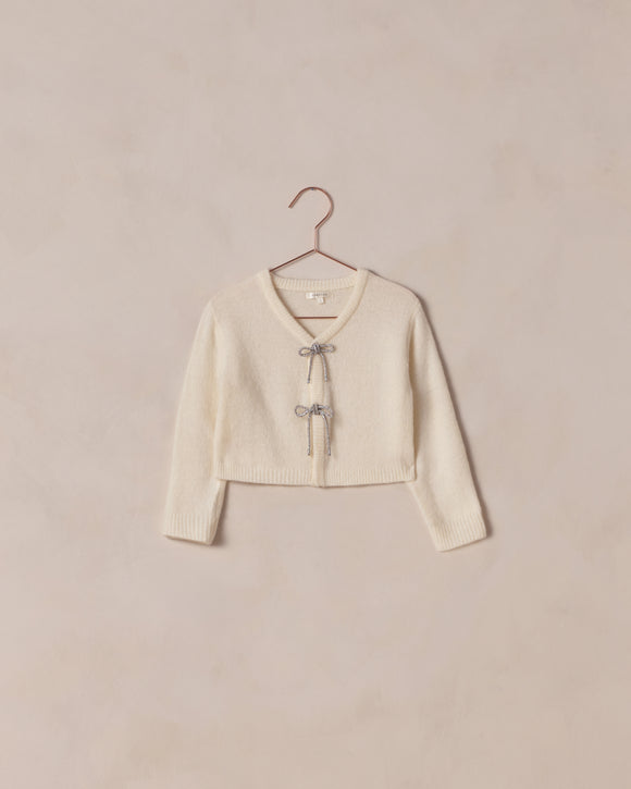 Bow Cardigan - Ivory