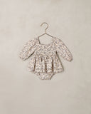 Elodie Romper - Blue Garden