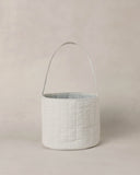 Easter Basket - Sky Stripe Seersucker