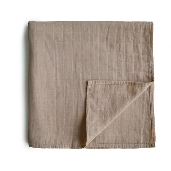 Muslin Swaddle Blanket, Organic Cotton - Lots of Colors!