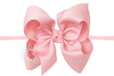 Nylon Headband - Large Bow - 4.5"