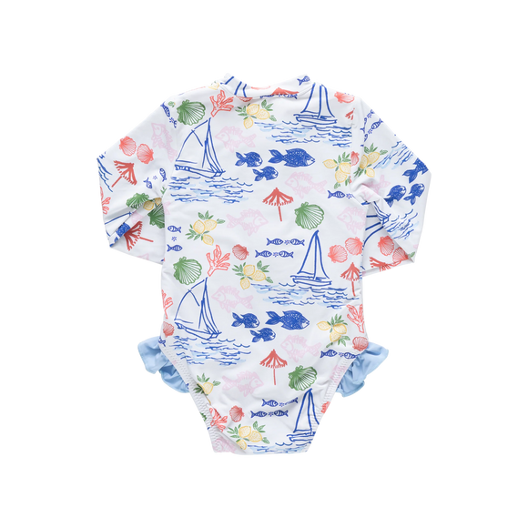 Baby Girls Arden Suit - Island Multi
