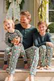 Green Santa Claus Lane Two Piece Set