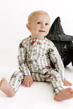 Spooky Little Riders Zipper Romper