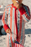Heritage Striped Zipper Romper