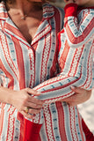 Heritage Striped Zipper Romper