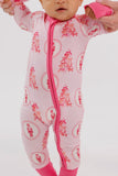 Wrapped in Bows Zipper Romper
