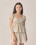 Jubilee Top - Blue Floral - Teen