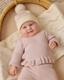 Chunky Knit Beanie - Lilac