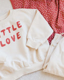 Relaxed Fleece Sweatshirt, Little Love