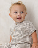 Charlie Jumpsuit - Sage Gingham