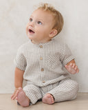 Charlie Jumpsuit - Sage Gingham