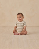 Rowan Romper - Sage Stripe