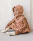 Woven Ruffle Bonnet - Poppy Floral