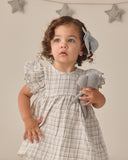 Alina Dress - Blue Plaid