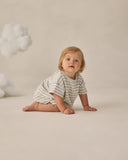 Waffle Tee + Short Set - Sky Stripe
