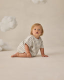 Waffle Tee + Short Set - Sky Stripe