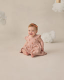 Flutter Sleeve Dress - Pink Daisy