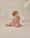 Flutter Sleeve Dress - Pink Daisy