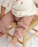 Luca Pant - Red Gingham - Boys