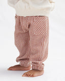 Luca Pant - Red Gingham - Boys