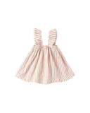 Ruffle Tank Dress - Vintage Stripe