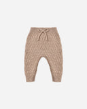Knit Pant - Heathered Almond