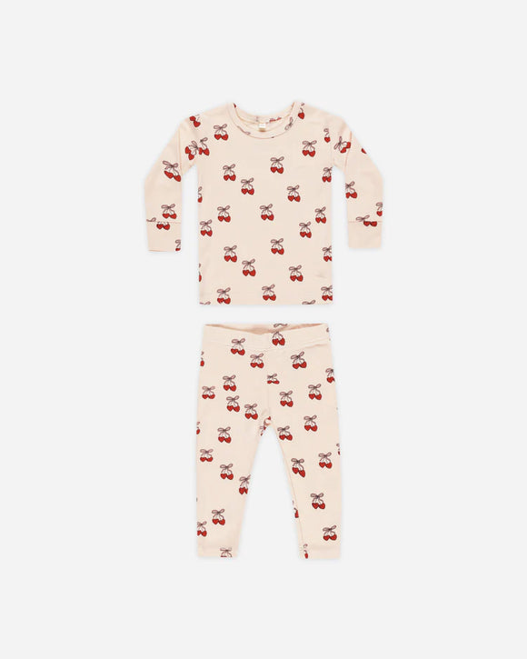 Bamboo Pajama Set, Mon Amour