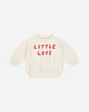 Relaxed Fleece Sweatshirt, Little Love