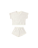 Relaxed Summer Knit Set - Ivory