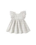 Alina Dress - Blue Plaid