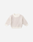 Relaxed Knit Sweater - Lilac