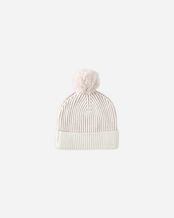 Chunky Knit Beanie - Lilac