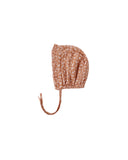 Woven Ruffle Bonnet - Poppy Floral