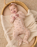 Bamboo Zip Footie - Candy