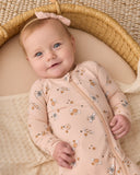 Bamboo Zip Footie - Candy