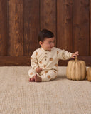 Relaxed Fleece Jumpsuit - Pumpkins