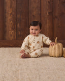Relaxed Fleece Jumpsuit - Pumpkins