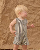 Mavrick Romper - Wavy Stripe
