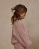 Fuzzy Knit Set - Blush