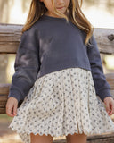 Sweatshirt Dress - Vintage Fleur