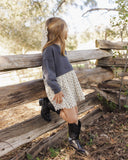 Sweatshirt Dress - Vintage Fleur
