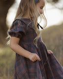 Camille Dress - Midnight Plaid, Baby