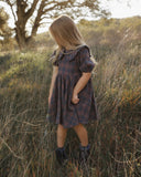 Camille Dress - Midnight Plaid, Baby