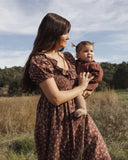 Women's Dillon Maxi Dress - Mulberry Iris