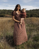 Liv Romper - Mulberry Iris