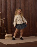 Tulip Cardigan - Midnight Daisy