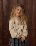 Tulip Cardigan - Midnight Daisy