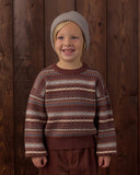 Aspen Sweater - Mulberry Multi-Stripe, Baby