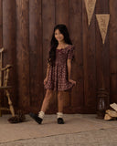 Teen Dillon Dress - Mulberry Iris